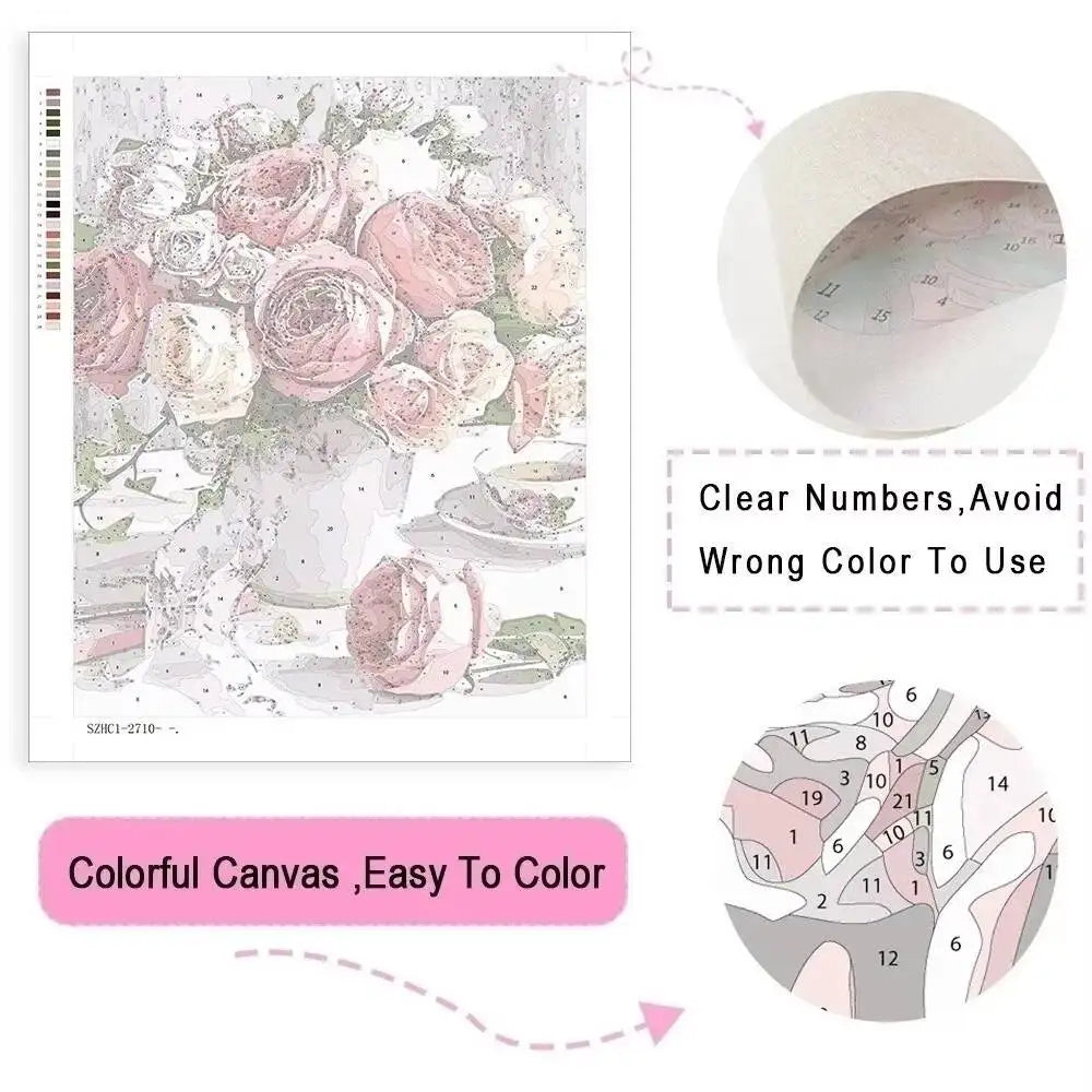 Malen nach Zahlen – Eleganz einer Tänzerin - sunny.side-Productions