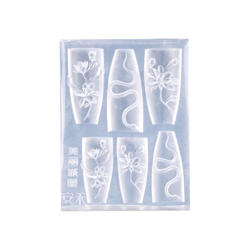 3D-Nagelformen – feinste Blüten