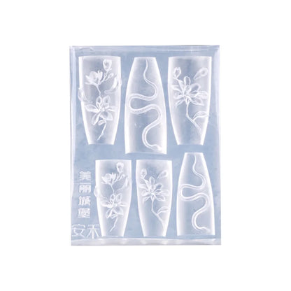 3D-Nagelformen – feinste Blüten