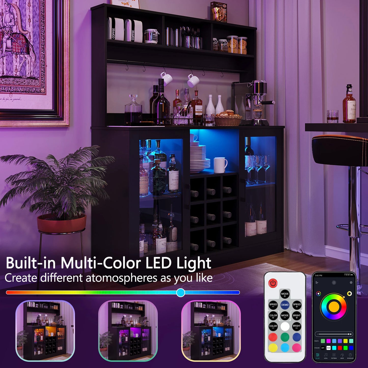 Bar- und Weinregal - sunny.side-Productions