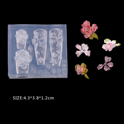 3D-Nagelformen – feinste Blüten