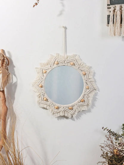 Boho-Makramee-Spiegel – Natürlichkeit trifft Sti