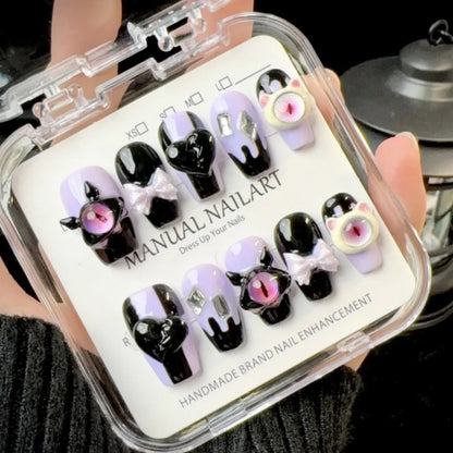 Gothic Glam Press-On Nails