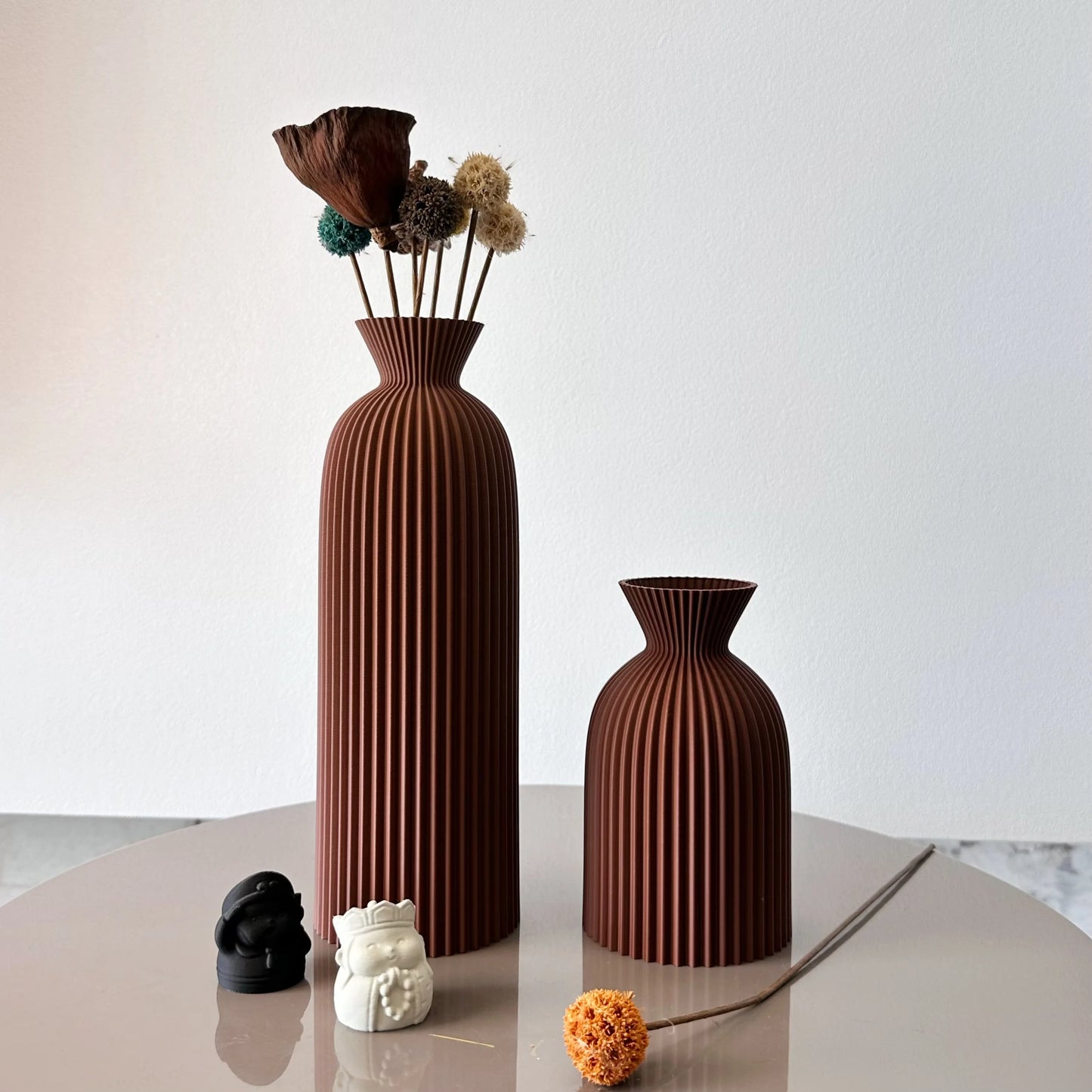 Vasen-Set – Minimalistische Eleganz & natürliche Harmonie