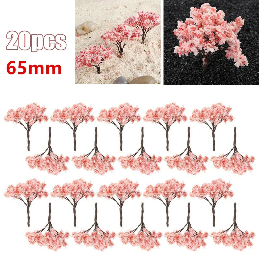 Miniatur Bäume Set – Wichtellandschaft & Deko