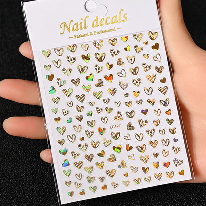 3D Nail Sticker – Sonne, Mond & Sterne