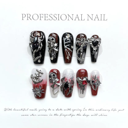 Gothic Glam Press-On Nails