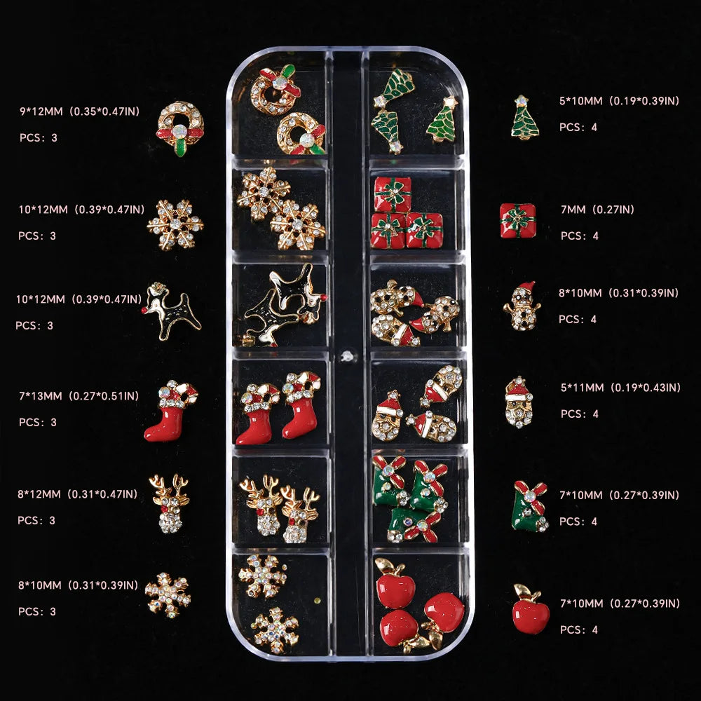 Nail Charms Weihnachten