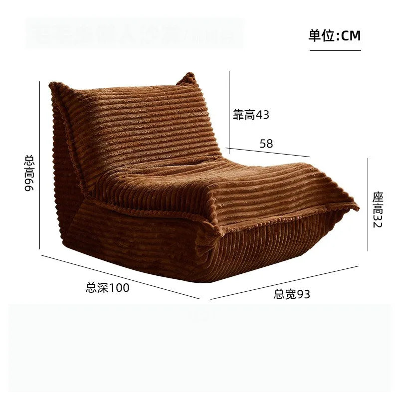 Caterpillar-Sofa – Komfort meets Gelassenheit