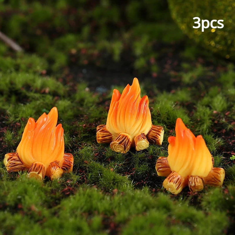 Mini-Lagerfeuerstellen – Wichteldorf