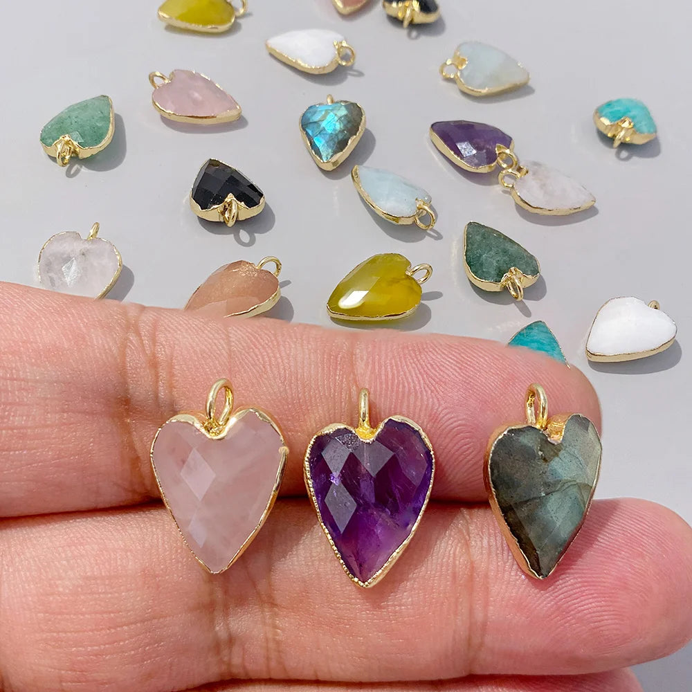 Herzanhänger aus Rosenquarz – zauberhaftes Schmuckstück - sunny.side-Productions