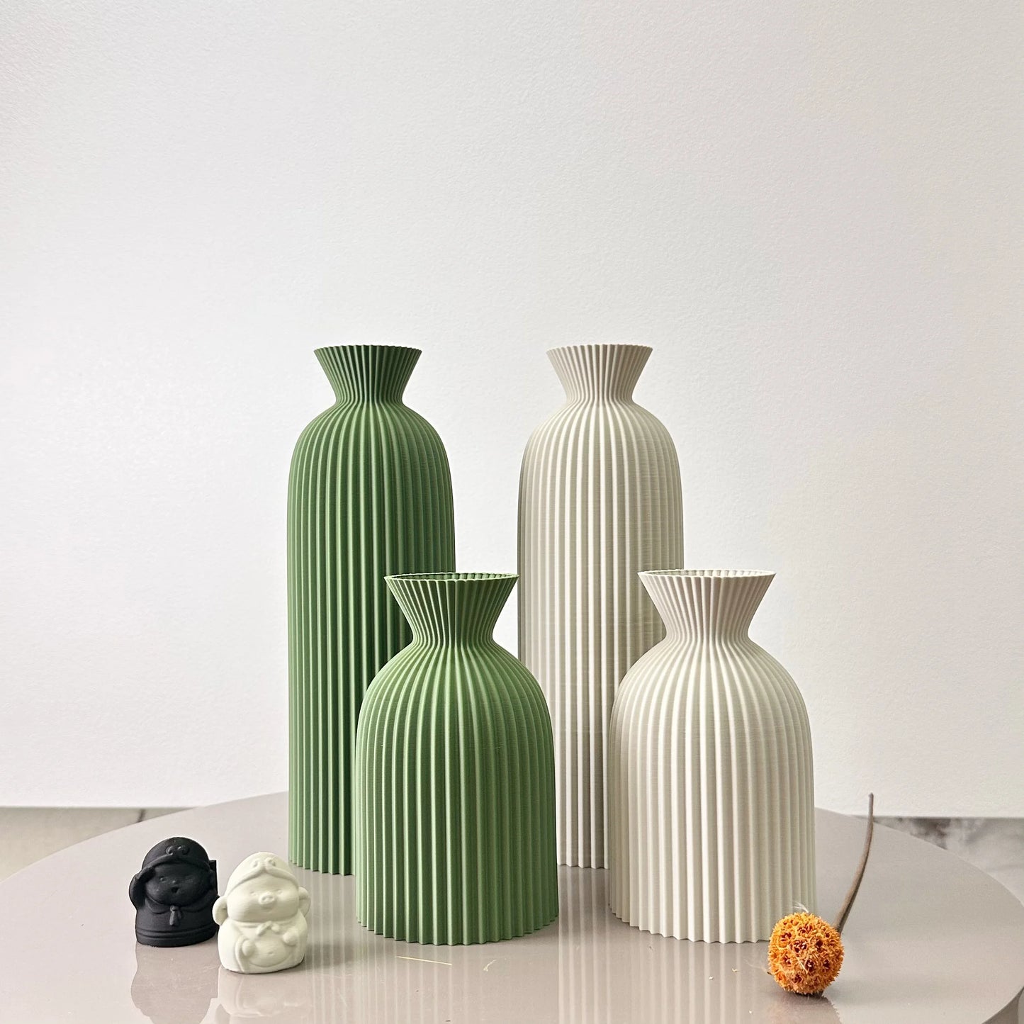 Vasen-Set – Minimalistische Eleganz & natürliche Harmonie