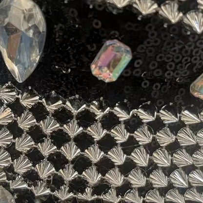 Festival Cap mit Strass & Nieten