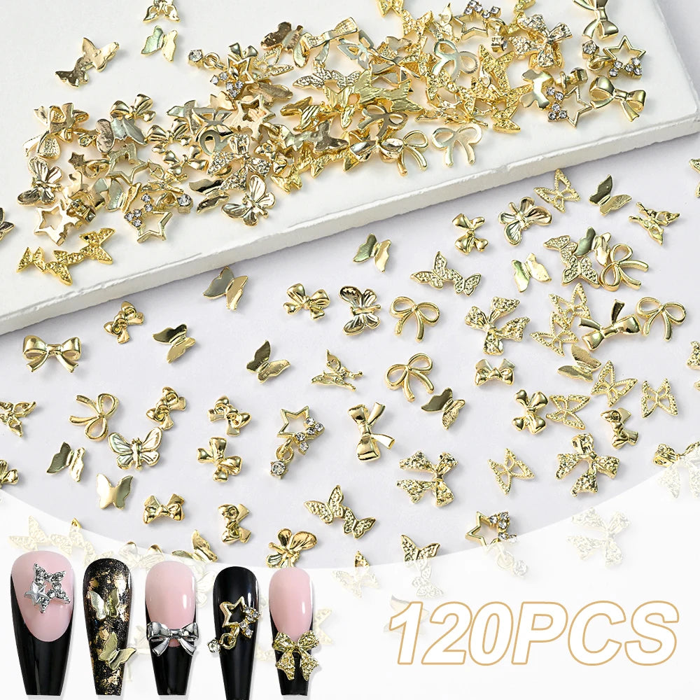 Set Nail Charms – edler 3D Glanz
