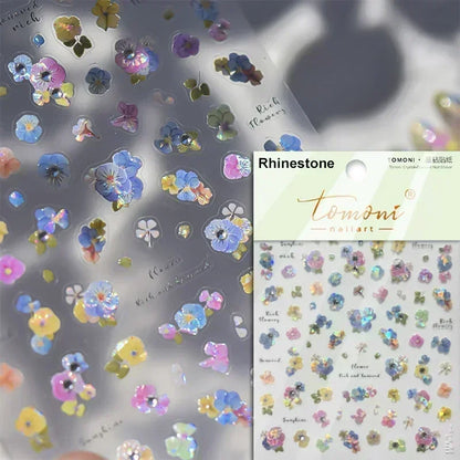 Nail Sticker – Blumen & Kirschblüten