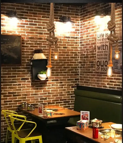 Retro-Lampe – Rustikaler Charme