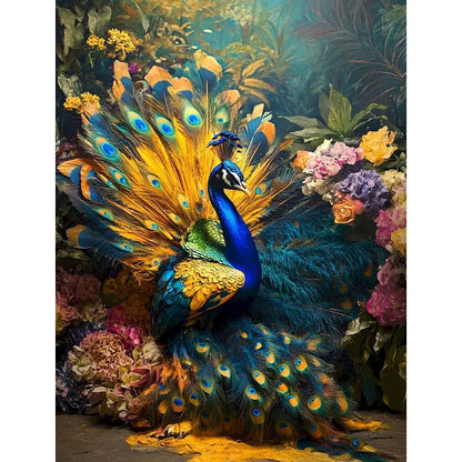 Diamondpainting - Königlicher Pfau