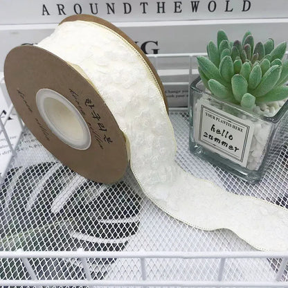 Wellenrandband – Festliche Weihnachtsdekoration