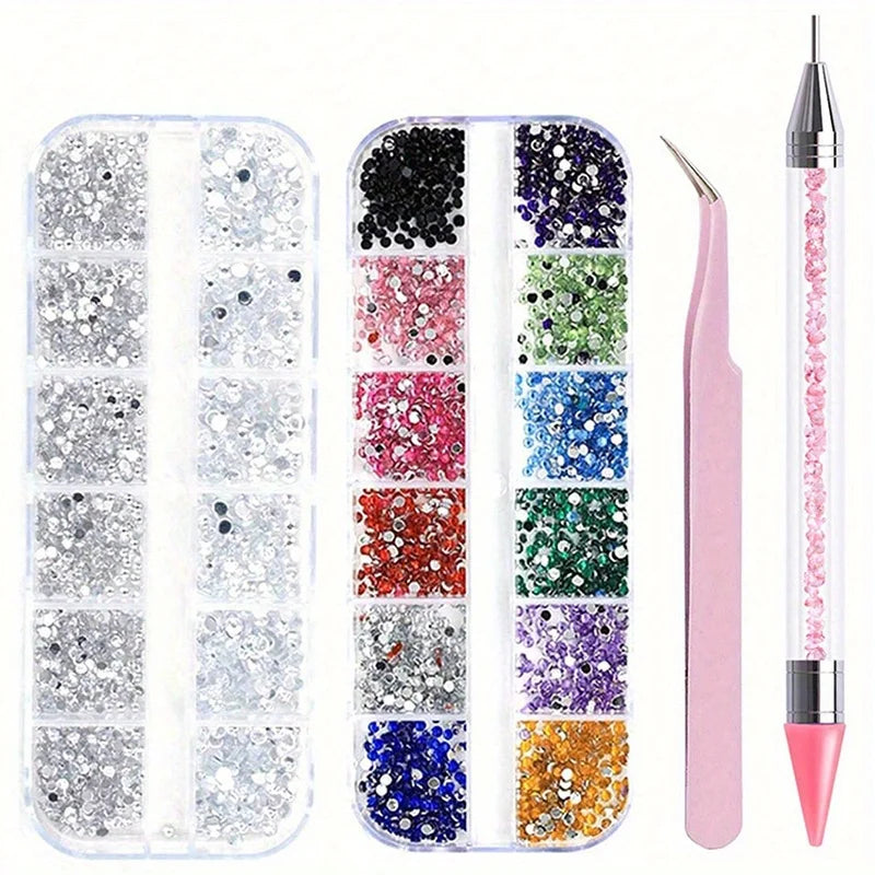 Nail Art Strass – Glitzernde Kristalle